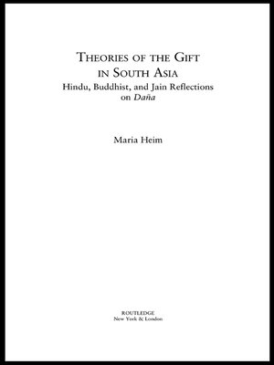 cover image of Theories of the Gift in South Asia